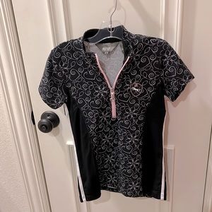 Gooderider kids shirt size 14 but runs very small.